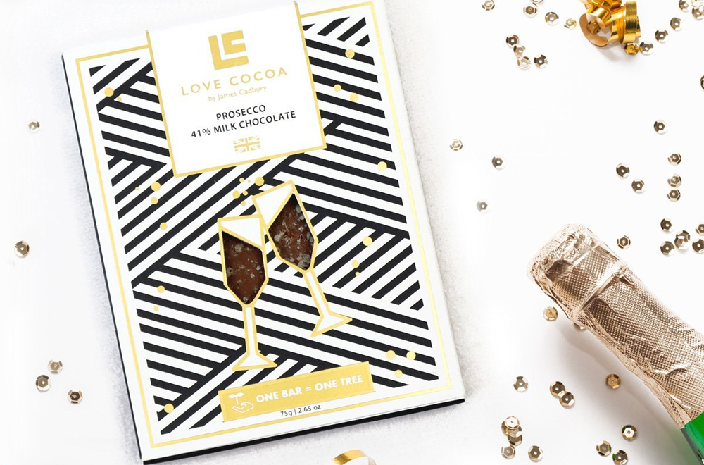 Prosecco en champagne chocolade @thewishlabel