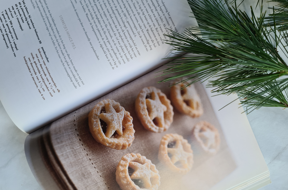 Star topped mince pies uit Engeland