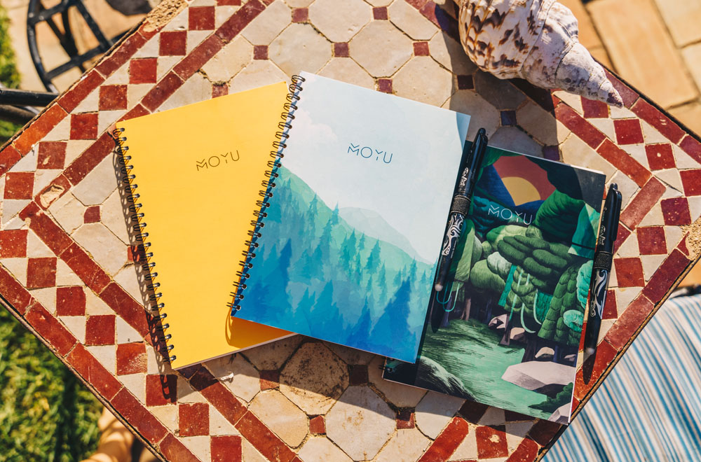 MOYU Notebooks Notitieboek met print Flavourites
