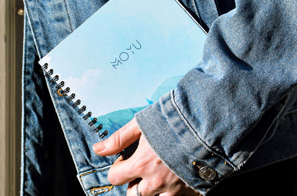 MOYU Notebooks Notitieboek blauw Flavourites