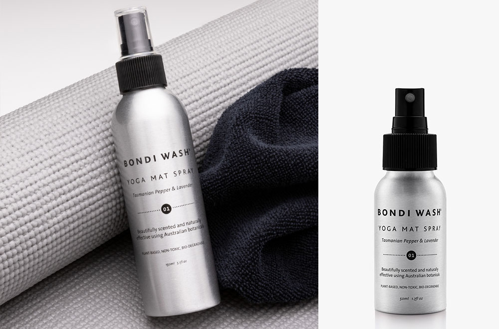 Bondi Wash: spray om je yogamat mee te verfrissen