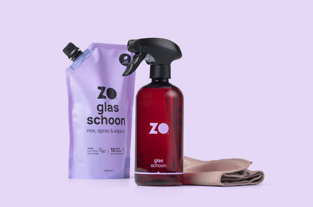 ZO Schoon Spray met reiniger en doekje Flavourites