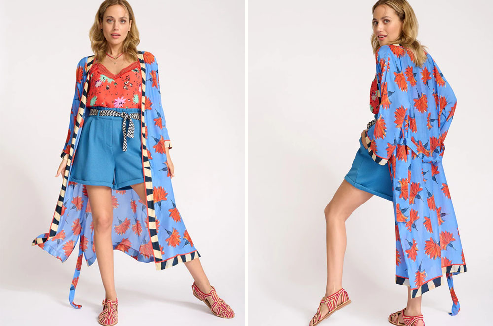 Laat je moeder stralen in deze kimono van POM-Amsterdam