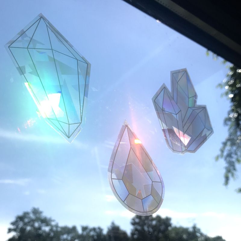 Regenboogmaker Crystal set van 3