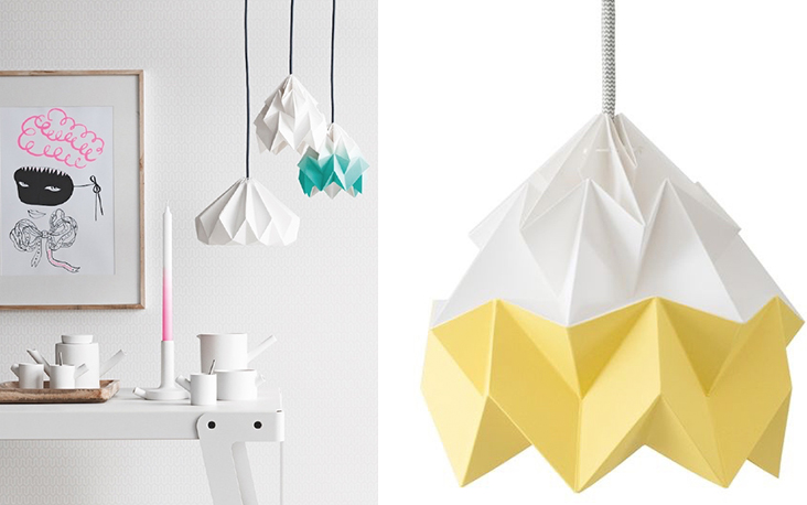 Deze prachtige origami lampen nu met 20% korting!
