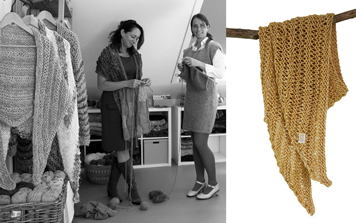 Slow knitwear: handgebreide items door de zussen Marja en Jolanda 