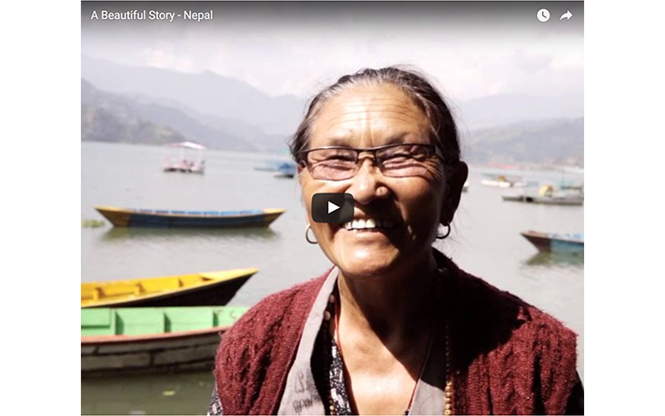Bekijk het filmpje (link onderaan over het verhaal van A Beautiful Story in Nepal