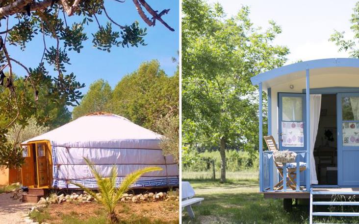Leuk: een yurt... of een pipowagen