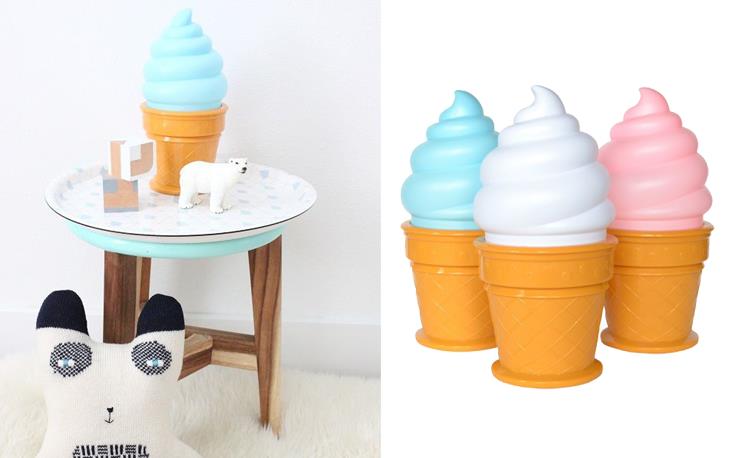 Ice cream lamp